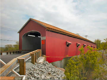 Buskirk Bridge. Photo by Bob & Trish Kane, May 14, 2005